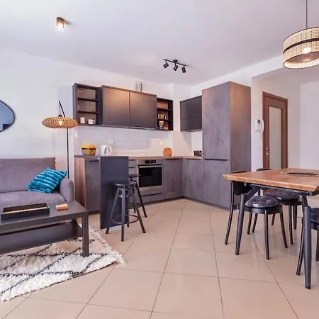 公寓 Stylish Two Bedroom Apartment&garage Parking Place 杜布罗夫尼克